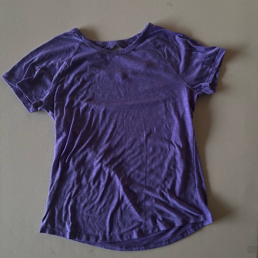 Purple Girl's Athletic Top